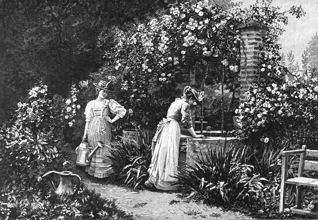 Marie - François Firmin, Girard, Il padiglione del giardino (1899)
